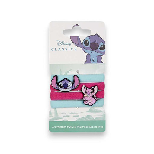 Picture of STITCH HAIR ELASTICS 4 PACK